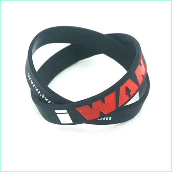 Wholesale Personalized Reusable Silicone Wristbands 3