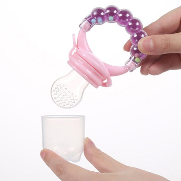 Perles de sucette en silicone pour bébé, vente en gros, 2