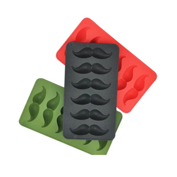 Baard Ice Cube Mould Silicone 7