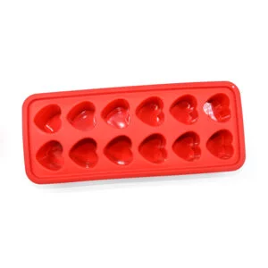 Heart Ice Mold Silicone 1