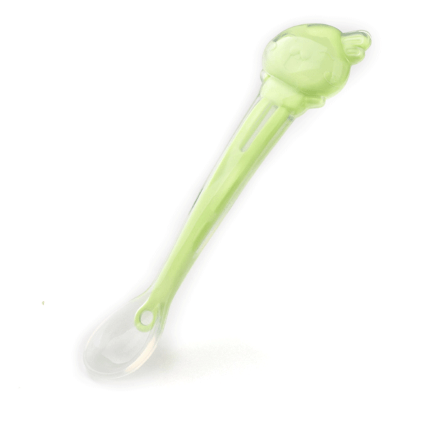 Cucchiaio da pappa in silicone per neonati 1