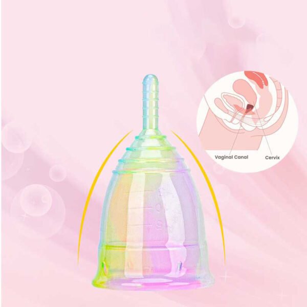 Менструальная чаша из медицинского силикона, цвет 3
