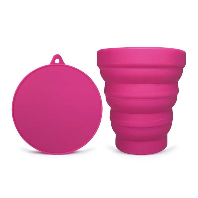 New silicone folding menstrual cup 5