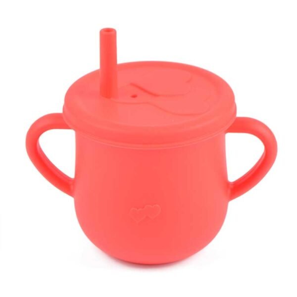 Premium silikon Sippy Cups for babyer 5