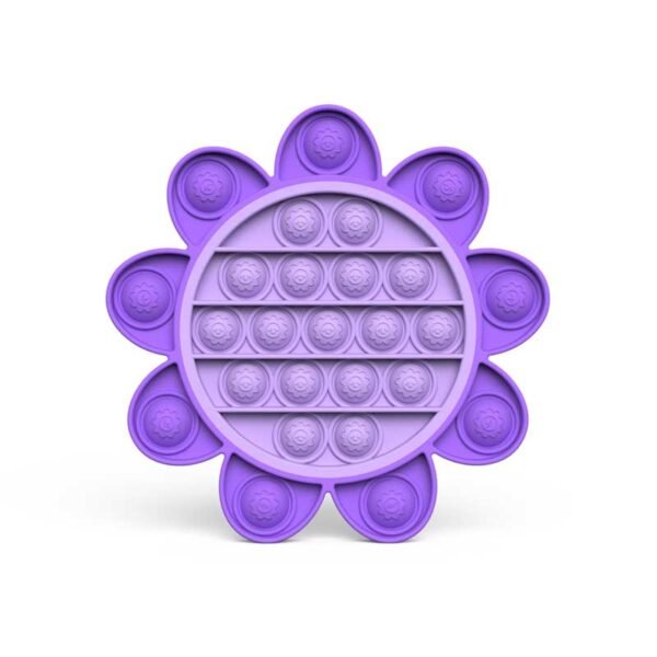 Blühendes Blumen-Push-Pop-Zappelspielzeug 3