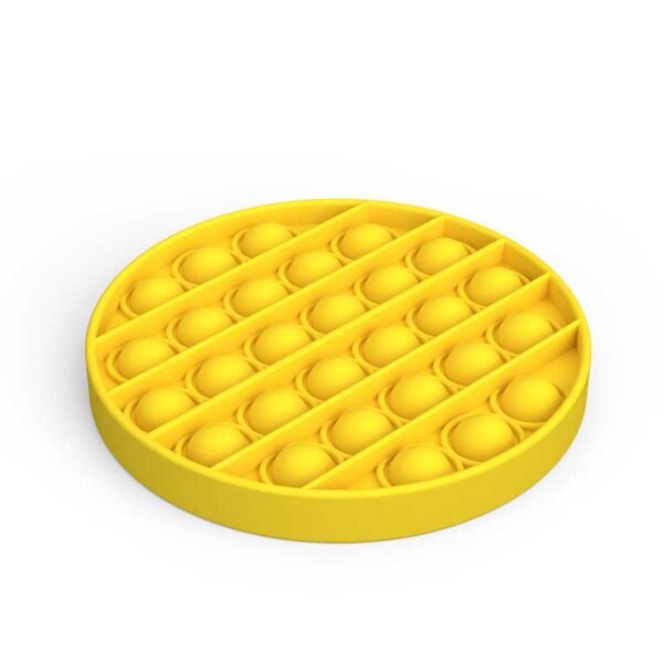 Kreisförmiges Push-Pop-Zappelspielzeug mit knallenden Blasen 1