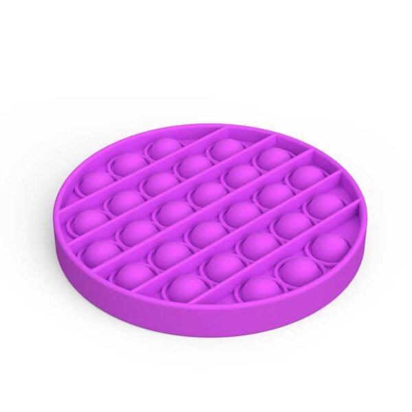 Kreisförmiges Push-Pop-Zappelspielzeug zum Platzen von Blasen 2