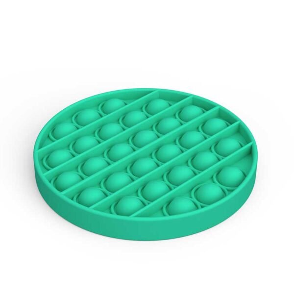 Kreisförmiges Push-Pop-Zappelspielzeug mit platzender Blase 4