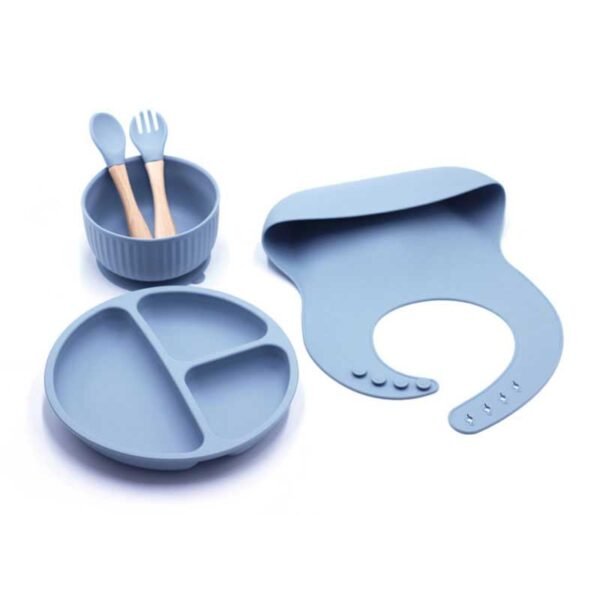 Colorful Durable Silicone Baby Feeding Collection 7