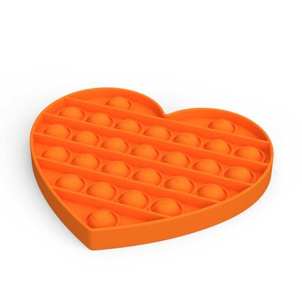 Verrukkelijk hartvormig push-pop fidget-speeltje 4