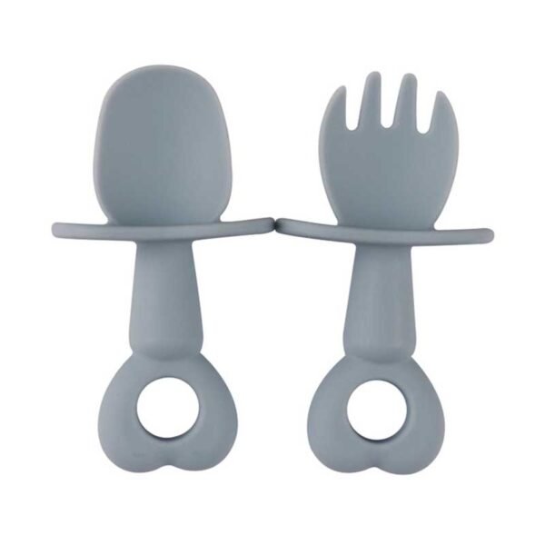 Heat Resistant Silicone Spoon and Fork Pair 18