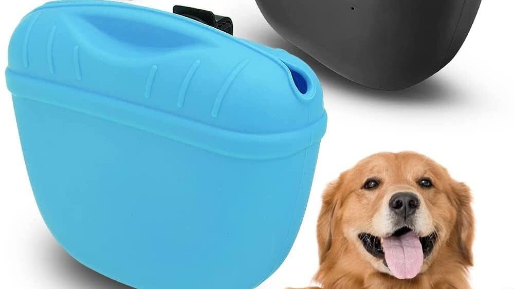 silikon köpek ödül maması çantası düzenlendi