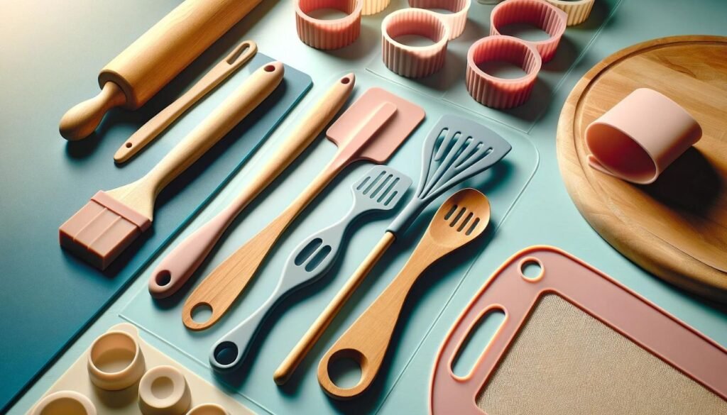 utensilios de cocina de silicona