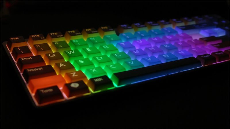 Tùy chọn đèn nền cho bàn phím silicon 1