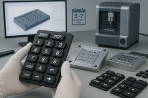 Прототипирование силиконовой клавиатуры 2
