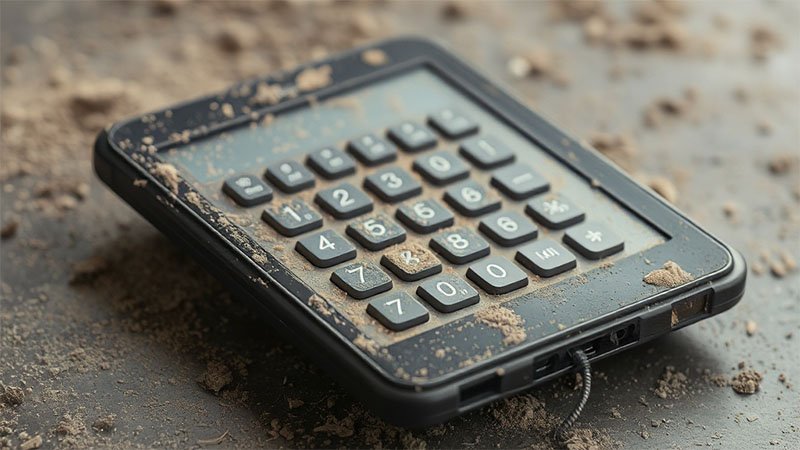 Hoàn thiện bề mặt bàn phím silicon 8