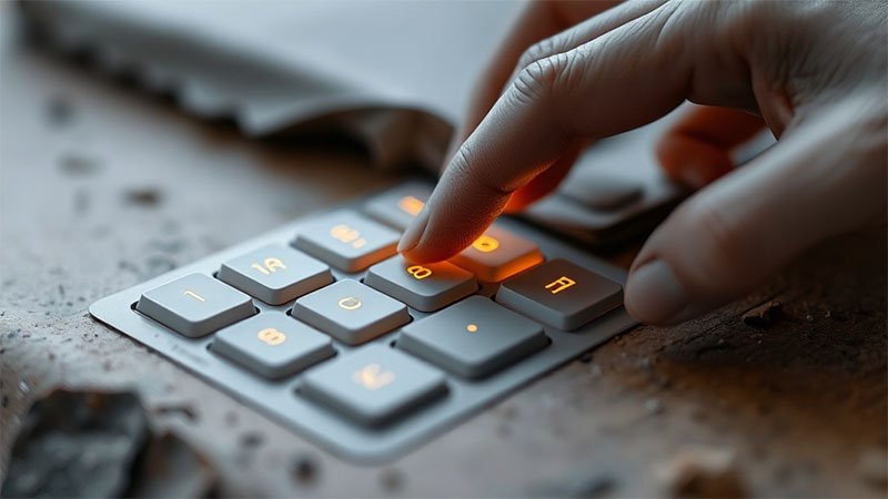 çevre testi silikon tuş takımı