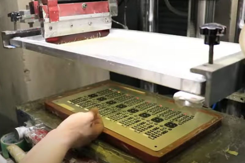 Silikontastatur bedrucken und beschriften 5