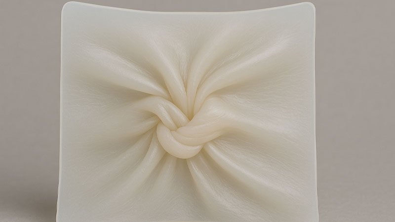 Teste de compressão de folhas de silicone 1