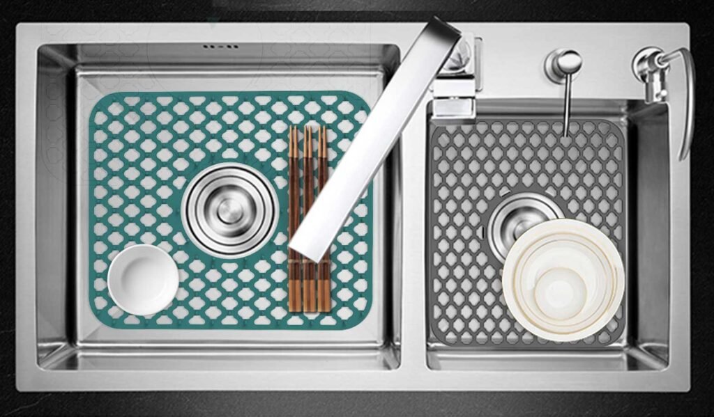 Siliconen gootsteenmat8