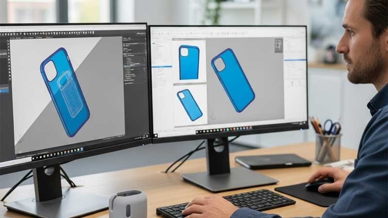 siliconen CAD-bestand