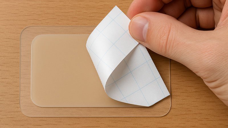 silicone sheet back liner 7