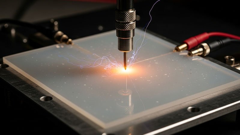 silicone sheet dielectric test