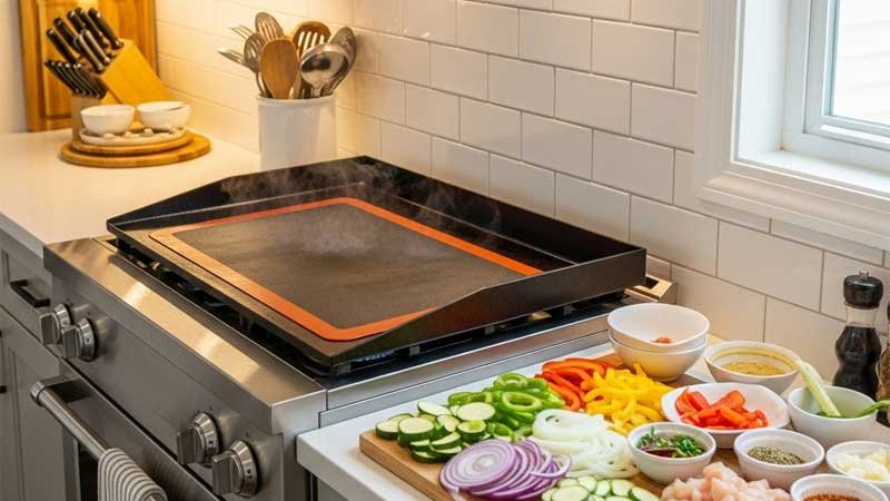 Mata silikonowa do grilla Blackstone Griddle 4