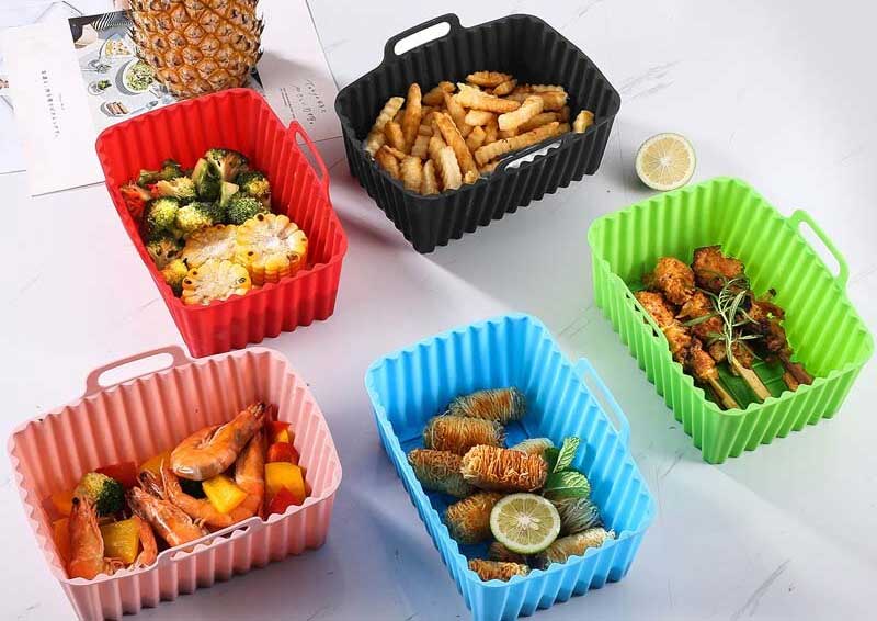 Tấm lót nồi chiên không dầu silicon9