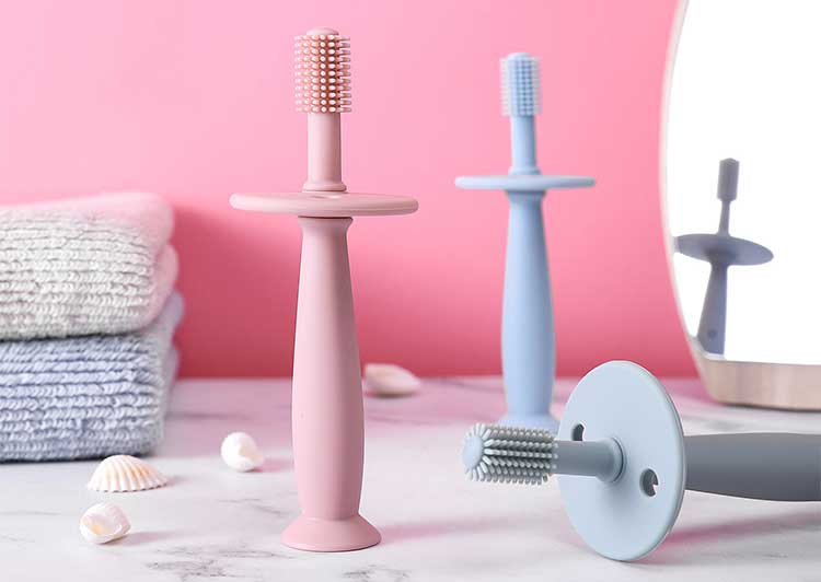 सिलिकॉन बेबी टूथब्रश8