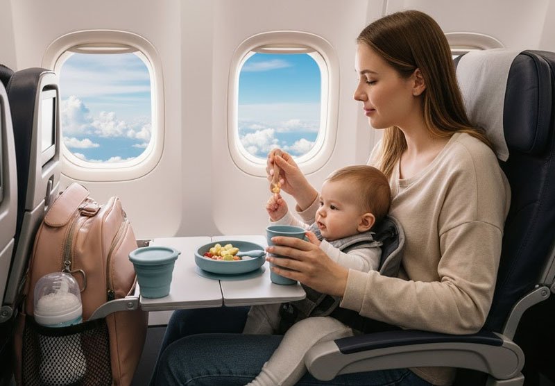 Silikone fodringssæt til flyrejser 1