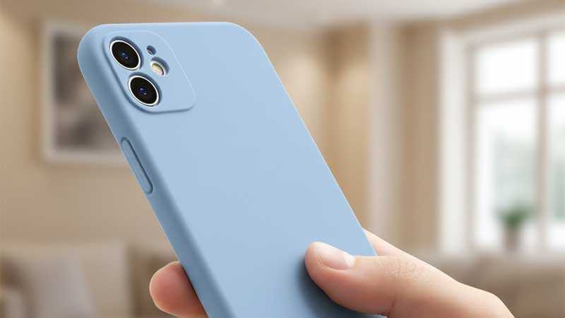 Custodia in silicone per telefono