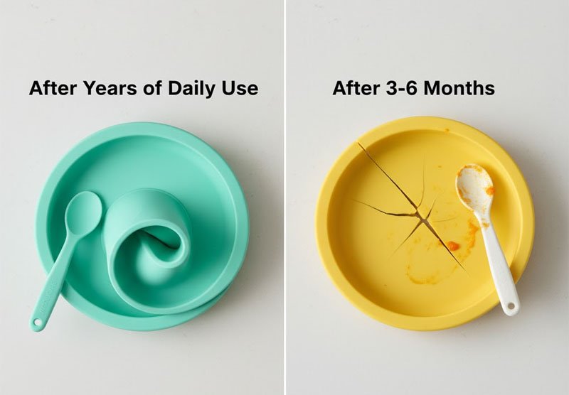 Silikon vs. Plastik 4