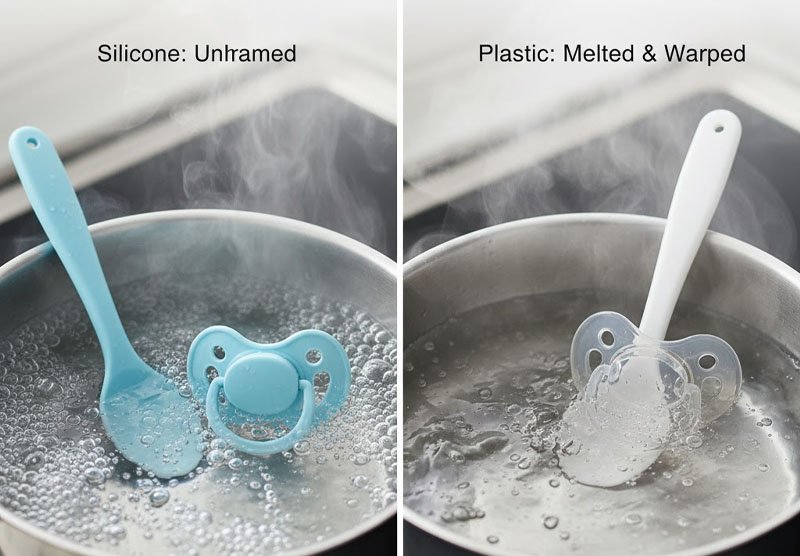 Silikon vs. Plastik 5