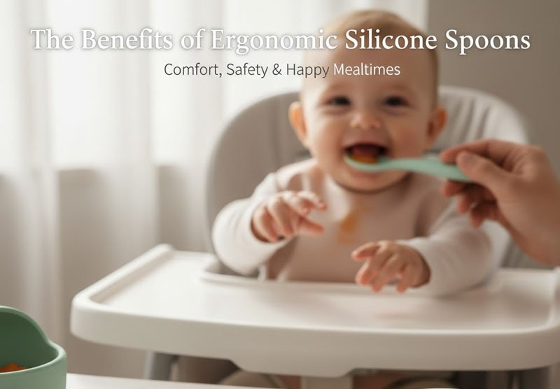 Ergonomik Silikon Kaşıkların Faydaları Konfor Güvenlik Mutlu Yemek Zamanları