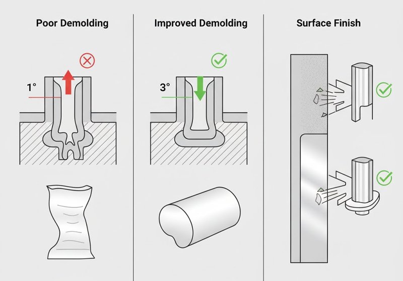 ontvorming en tekstuurontwerp