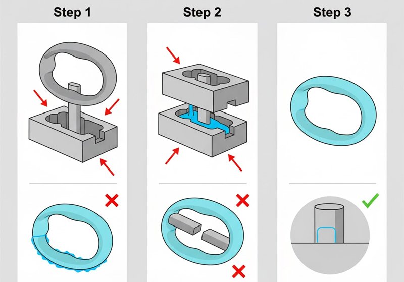 silikoon oorgietproses