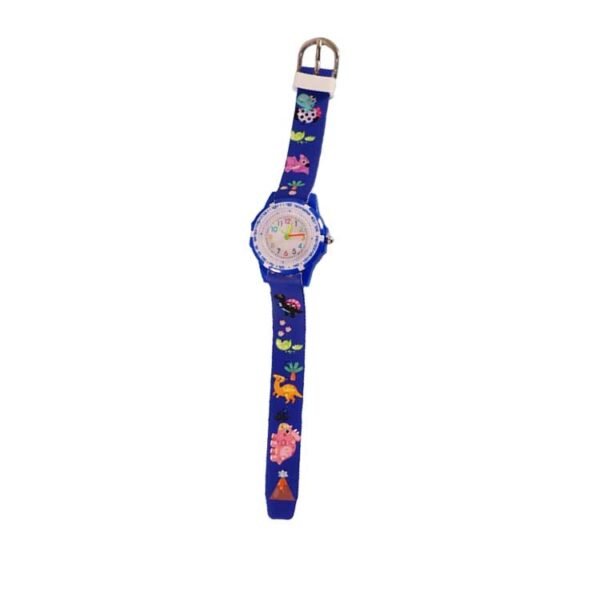 Kids Dinosaur-Themed Silicone Band Watch - 이미지 3