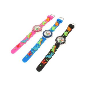 שעון דינוזאור מסיליקון לילדים