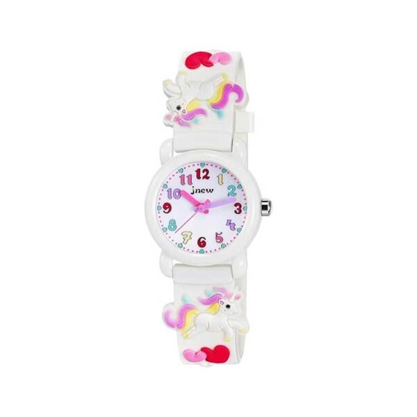 Silicone Band Unicorn Watch for Kids - 이미지 3
