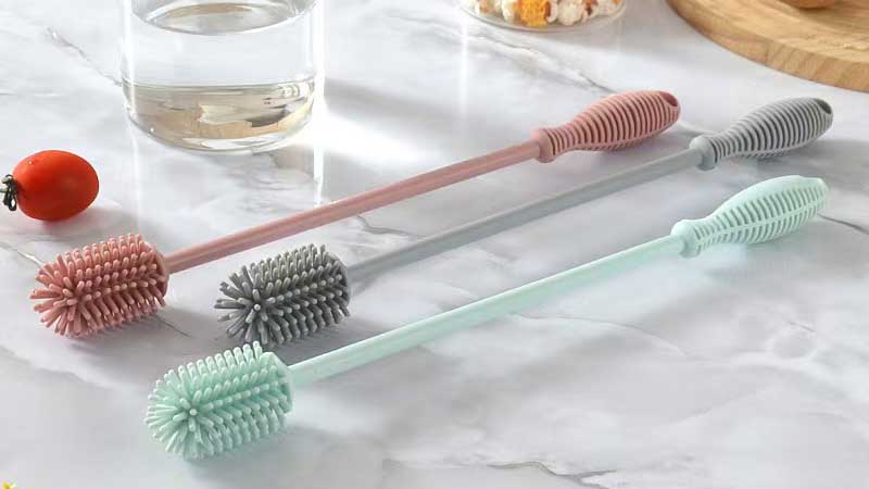 Spazzola per bottiglie in silicone2