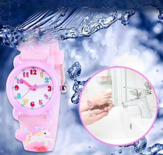 ساعت مچی با بند سیلیکونی ضد آب