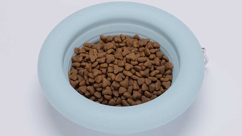 силиконовая миска для собаки