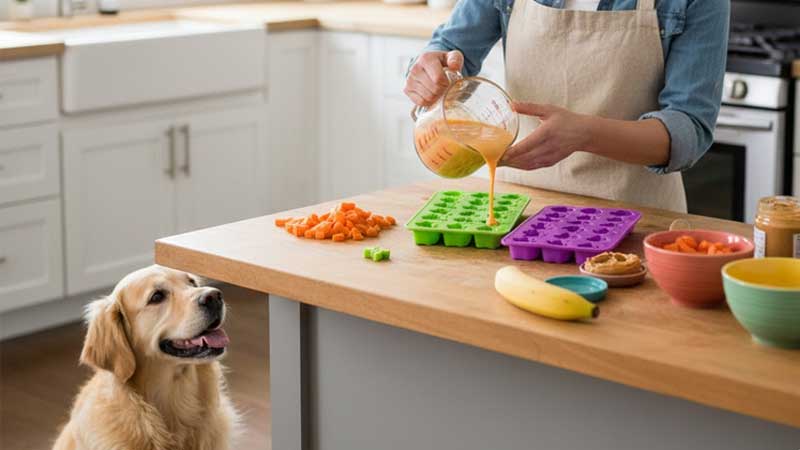 Silikon-Haustierform