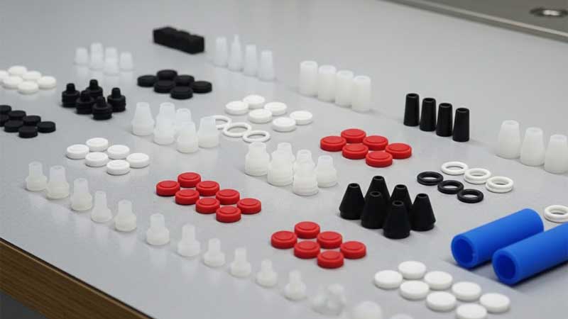 Silikonkomponenten, die in E-Zigaretten verwendet werden2