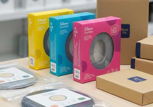 Personalizzazione della confezione del copriwater in silicone