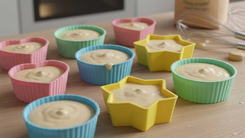 シリコン製ベーキングケーキ型