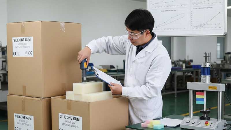 Kontrol Kualitas Penerimaan Bahan Baku Silikon