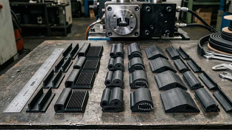Aneka Gasket Kaca EPDM Ekstrusi