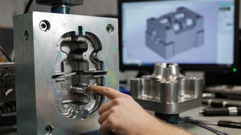 Silikoonvormontwerp in aksie